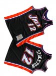 NBA 12 Stockton Utah Jazz M&N Maillot noir